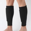 Shin Guard Sock - Leg Performance Support Football Compression Calf Sleeves With Pocket (2 Pcs). 
