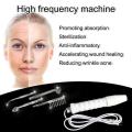 Portable High Frequency Skin Care Device-White. 