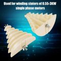 Motor winding-1 x coil winding mold
1 x Metal fixed base-Beige.