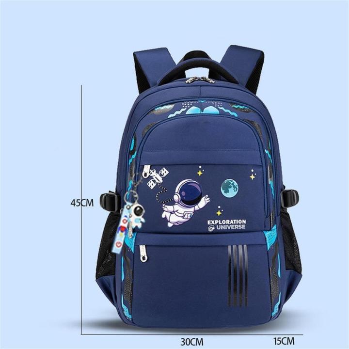 School Bag For Boys Students Backpack School Bag Forgirls With Space Theme Astronaut themed Backpack Large Capacity Backpack Lightweight Backpack For Students Daraz .bd