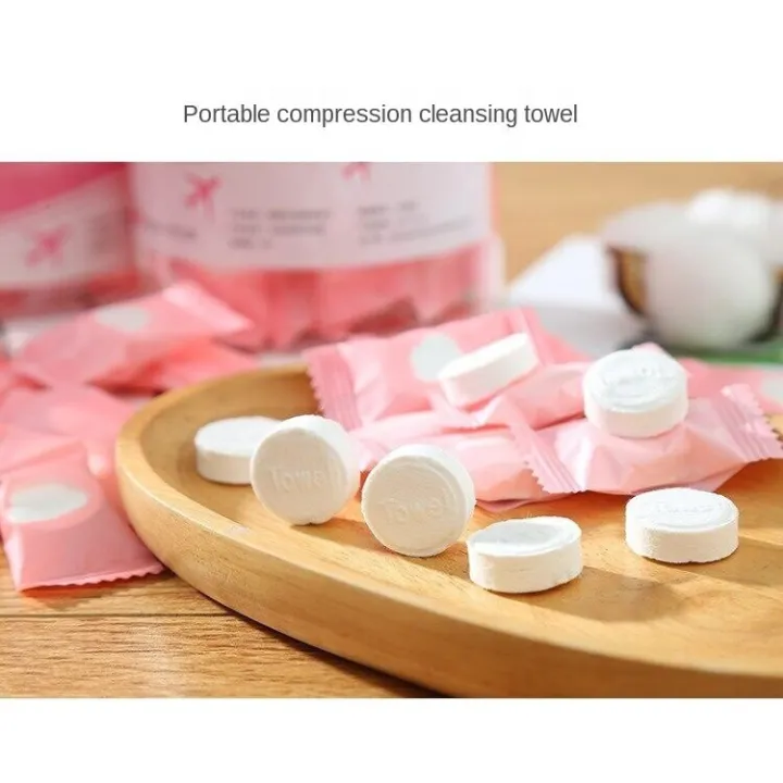 Candy%20size%20compressed%20towel%20detachable%20candy%20cotton%20cleaning%20tower%20Little%20Square%20towel%20portable%20hotel%20bath%20products%20-%20Image%204