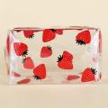 Transparent Makeup Bag Mini Portable Storage Bags Zipper Cosmetic Bag Harvey Flower Print  Travel Fashion. 