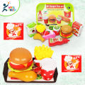 Fast Food Burger Dinner Toy Set For Kids-5 pcs. 