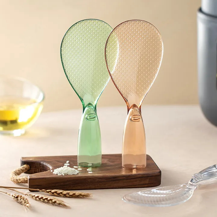 Cooking Riz Spoon Standing Rice Spoon Non Stick PP Material Rice Cooking Scoop Kitchen ...