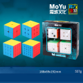 MoYu Magic Cube Professional Speed Cube Magic Durable Smooth 2x2, 3x3, 4x4, 5x5 Pyramid.