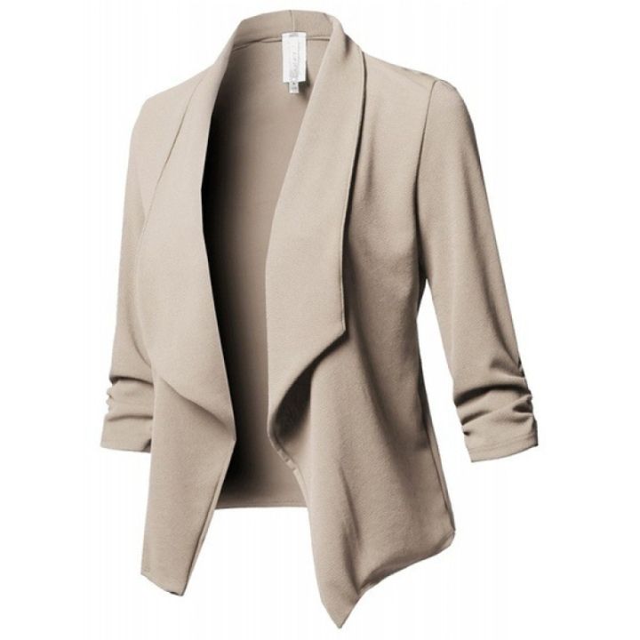 NEW%20Oversize%20Office%20Ladies%20Notched%20Collar%20Women%20Blazer%20Solid%20Autumn%20Jacket%20Pleated%20Sleeve%20Casual%20Female%20Suits%20Coat%2010%20Colors%20-%20Image%204