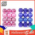 HelloWorld Christ Baubles Smooth Surfe X Hang Shiny Balls Photography Prop.