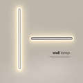 Large size LED strip ceiling light, hallway, foyer, dressing room, ultra-thin rectangular minimalist modern sun table lamp. 