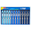 12 boxed elementary school pens with built-in ink absorber, anime cartoon design, children's dual-purpose iridium fountain pen.