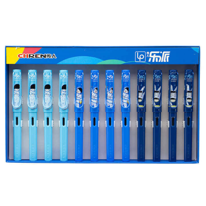 12%20boxed%20elementary%20school%20pens%20with%20built-in%20ink%20absorber,%20anime%20cartoon%20design,%20children's%20dual-purpose%20iridium%20fountain%20pen%20-%20Image%205