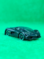 Hot Wheels Lamborghini Huracan Black Diecast Car Collector's Item.