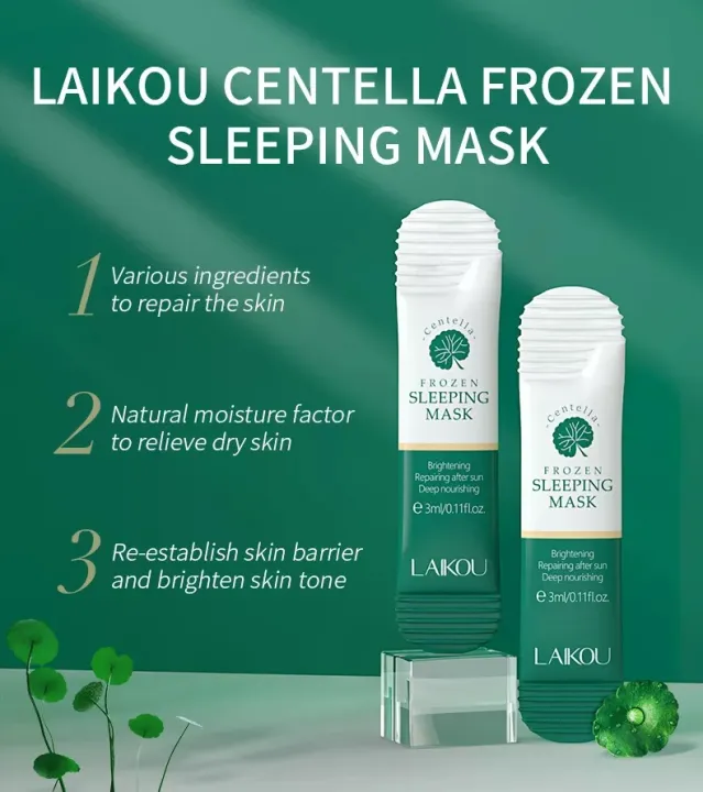 LAIKOU%20repairing%20Centella%20Frozen%20Sleeping%20Mask-%203gX5%20Pcs%20-%20Image%202