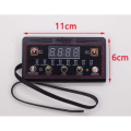 A+ Universal Induction Cooker Touch Button Control circuit board with Control Display AC 220V 2200W Repair Board Universal Version Control Modification Board Accessories. 
