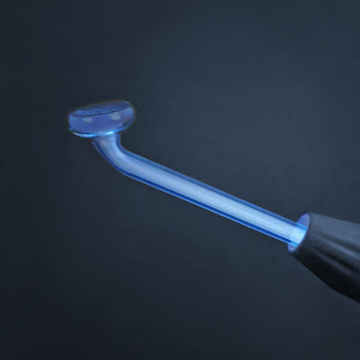 Replace High Frequency Nozzles Electrode Facial Wand HF Glass Tube Acne Removal Skin Care Violet/red Ray Therapy Lateil
