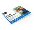 BRUSTRO Artist 100% Cotton Watercolour Pad Cold Pressed 300 GSM A4-12 Sheets. 