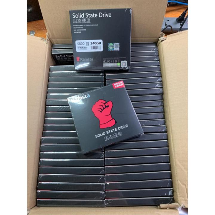 RAMSTA 240GB SSD Model S800 2.5" SATA # All Computer & Laptop Supported