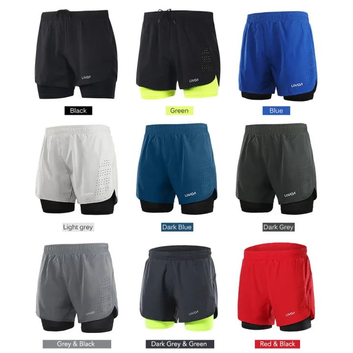 Lixada%20Men's%202-in-1%20Running%20Shorts%20Quick%20Drying%20Breathable%20Active%20Training%20Exercise%20Jogging%20Cycling%20Shorts%20with%20Longer%20Liner%20-%20Image%204