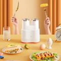 Double-tube Egg Roll Maker Breakfast Omelette Machine Automatic Egg Sausage Machine Egg Cooker Non Stick DIY Cooking Tool 220V. 