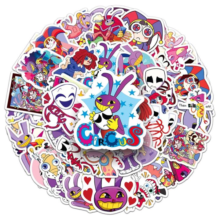 10/30/54Pcs%20Funny%20The%20Amazing%20Digital%20Circus%20Stickers%20Cute%20Cartoon%20Pomni%20Jax%20Ragatha%20Decal%20DIY%20Laptop%20Car%20Waterproof%20Sticker%20Toy%20-%20Image%202