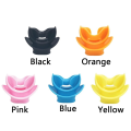 1 PCS Moldable Silicone Diving Bite Mouthpiece Water Snorkelling Valve Breathing Yellow. 