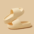 Thick Sole Summer Beach Slides Men’s Bathroom Anti-Slip Slipper Soft Sandals Fashion Women Flip-Flops Shoes. 