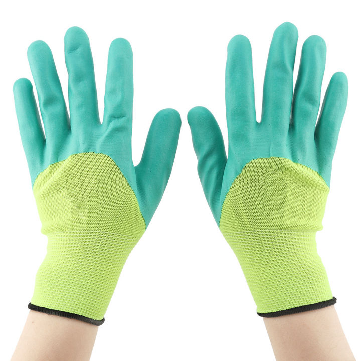 Exceotional Quality - 1 pair of non-slip waterproof Labor Works Garden Gloves Handling ne - Vintage Choice - Expression of Yourself