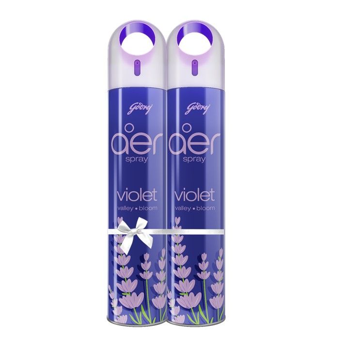Aer Room (Air) Freshener Spray Violet Valley Bloom 300ml - (Pack Of 2)