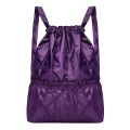 Fashion Vintage Drawstring Backpacks Women Large Capacity Flower Ethnic Style Waterproof Nylon Rucksack Shoulders Backpacks.