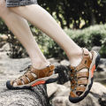 Outdoor Men Hiking Sandals Summer Shoes For Men Beach Male Shoes Anti-Slip Trekking Sandals Lightweigt Size 38-48 BunnyGarden. 