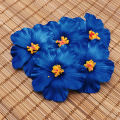 BIT.FLY 10PCS Hawaii party Hibiscus flowers Summer party DIY decorations Artificial PE hibiscus flower Hula girls headwear. 