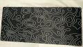 Design White And Black Mousepad Gaming Mouse Pad Gamer MouseMat Keyboard Mats Desk Pad Table Rug XXL For Computer waterproof. 