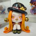 Skullpanda Addams Family Confirm Blind Box Pop Mart Figure Toys Gothic Fashion Figurines Retro Collections Designer Model Gift.