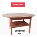 Daining table with family 3.5/2.5 fit.
