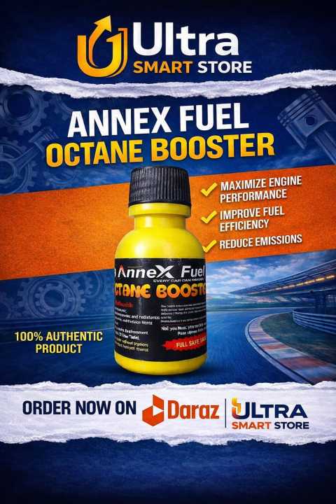 Annex Octane Booster – Smooth Ride, Better Mileage & Engine Performance Improver