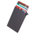 Aluminium Alloy Anti Rfid Blocking Bank Card Holder ID Bank Card Case Rfid Protection Metal Credit Card Holder. 