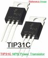 2Pcs- TIP31C Transistor TIP31 Transistor TIP31C IC TIP31C MOSFET NPN Transistor 100V 3A 40W 3 Pin Leads TO-220 Transistor IC.