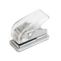 Mini Stapler Paper Hole Puncher Labor-saving High Efficient Plastic Cute Single Hole Paper Puncher for OfficeSchool Supplies.