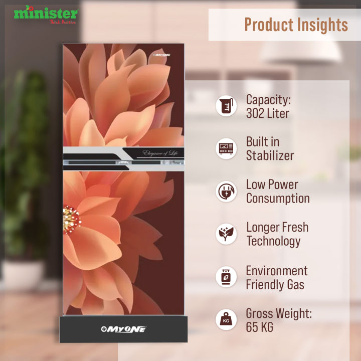MYONE%20Refrigerator%20MY-3X2G%20DAHLIA%20BLACK%20MATCH%20-302%20litter%20with%20Free%20Delivery%20-%20Image%203