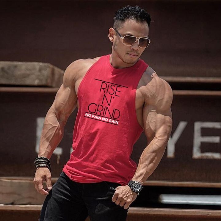 New%20Cotton%20Gym%20Tank%20Tops%20Men%20Sleeveless%20Tank%20tops%20For%20Boys%20Bodybuilding%20Clothing%20Undershirt%20Fitness%20Stringer%20workout%20Vest%20-%20Image%203