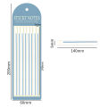 Extremely Thin Index Sticker Macaroon Color Line Post Note Transparent Fluorescent Index Tabs Flags Sticky Note Stationery Reading Aid Highlight Sticker School Office Supplies. 
