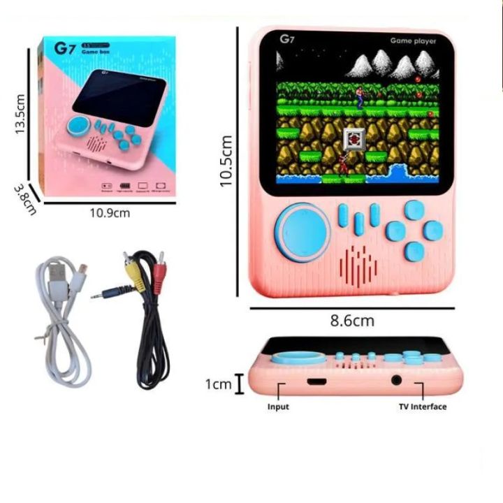 G7%20Game%20Consoles%20Hand-Held%20Video%20Gaming%203.5%20inch%20666%20Game%20-%20Image%209