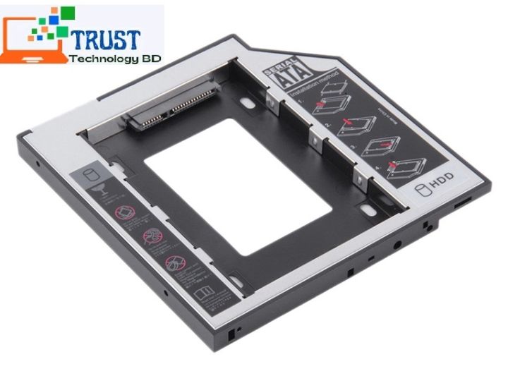 HDD%20Hard%20Disk%20Drive%20CD-ROM%20Bracket%20/%20Second%20Hard%20Disk%20Drive%209.5mm%20CADDY%20-%20Secondary%20CD-ROM%20Storage%20for%20Laptop%20-%20Image%204