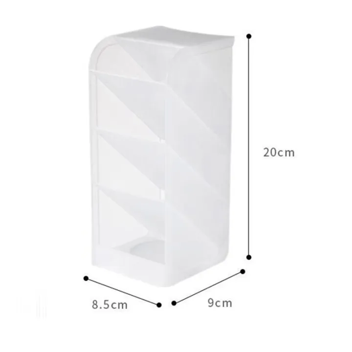 Desk%20Manager%20Pen%20Storage%20Rack%20Multi-Compartment%20Pen%20Holder%20Storage%20Box%20Stationery%20Solid%20Color%20Translucent%20for%20Office%20-%20Image%204