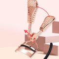 Bling Eyelashes Curler Diamond-Encrusted Handle Eyelash Curler Curling Eyelashes Makeup Tool Sparkling Handle Beauty Supplies. 