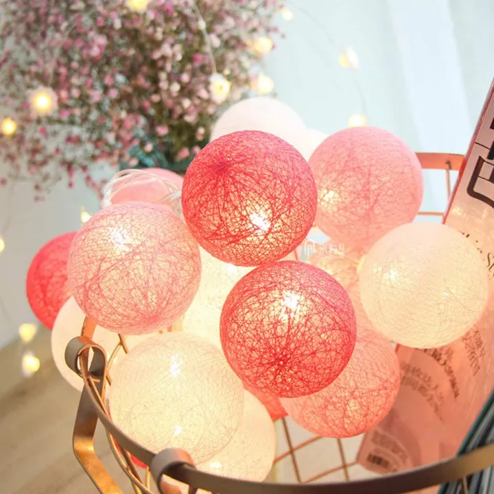 2m%2010%20Lamp%20Led%20Light%20String%206cm%20Diameter%20Cotton%20Ball%20Lights%20Interior%20Outdoor%20Decoration%20Night%20Lights%20For%20Children%20Room%20Party%20Wedding%20Garden%20-%20Image%205