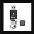 Lexar 64GB JumpDrive Fingerprint F35 USB 3.0 Flash Drive. 