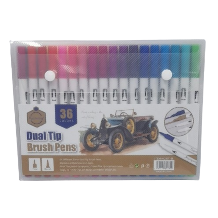 Keepsmiling%20Dual%20Tip%2012,%2024,36%20pcs%20Brush%20Pen%20Art%20Marker%20-%20Image%203