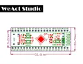 STM32F411CEU6 STM32F411 STM32F4 STM32 Core Board Learning Board Development Micropython. 