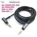 For Sony WH-1000 XM2 XM3 XM4 3.5mm Audio Cable,(Black Without Mic). 