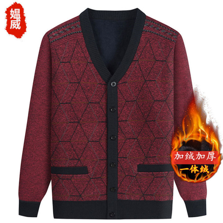 Old%20Men's%20Clothes%20Men's%20Grandpa%20Sweater%20Autumn%20and%20Winter%20Fleece-Lined%20Warm%20Grandpa%20Autumn%20Clothes%20Dad%20Knitted%20Cardigan%20Old%20Coat%20-%20Image%207